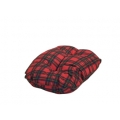 Large++ Red Tartan Cushion Dog Bed - Danish Design Royal Stewart 40" - 101cm